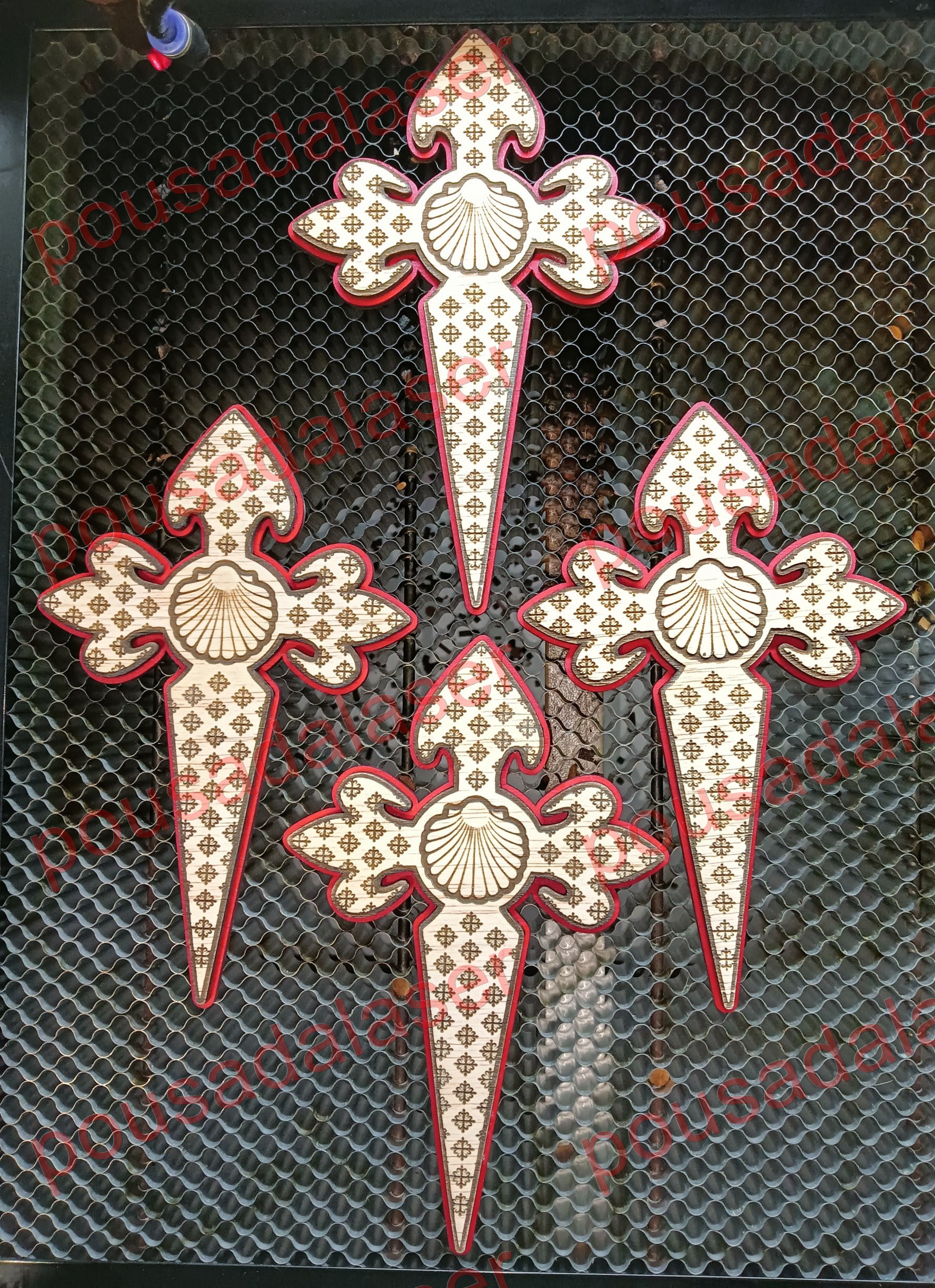 cruz de santiago de compostela