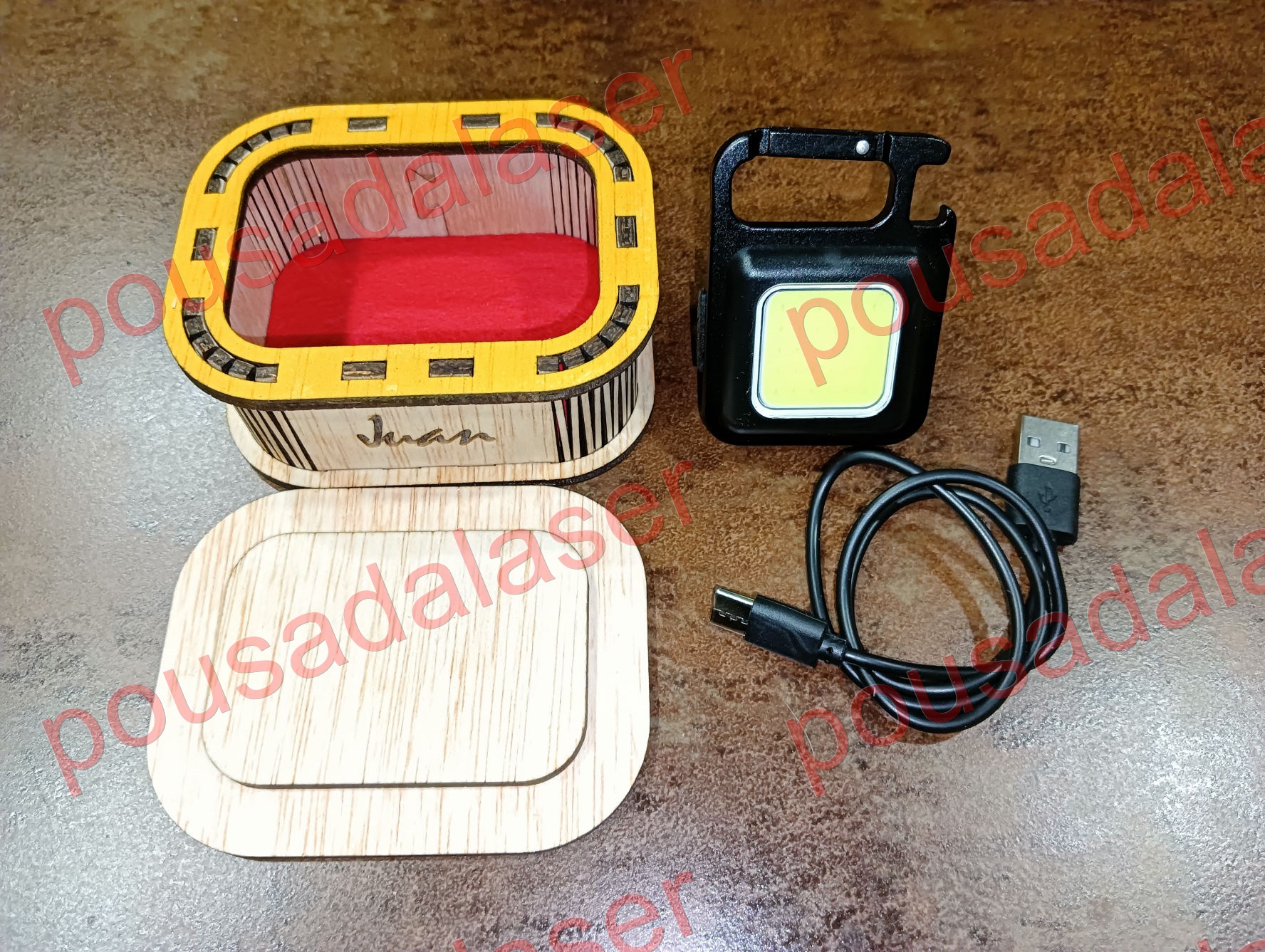 linterna usb led eres un sol